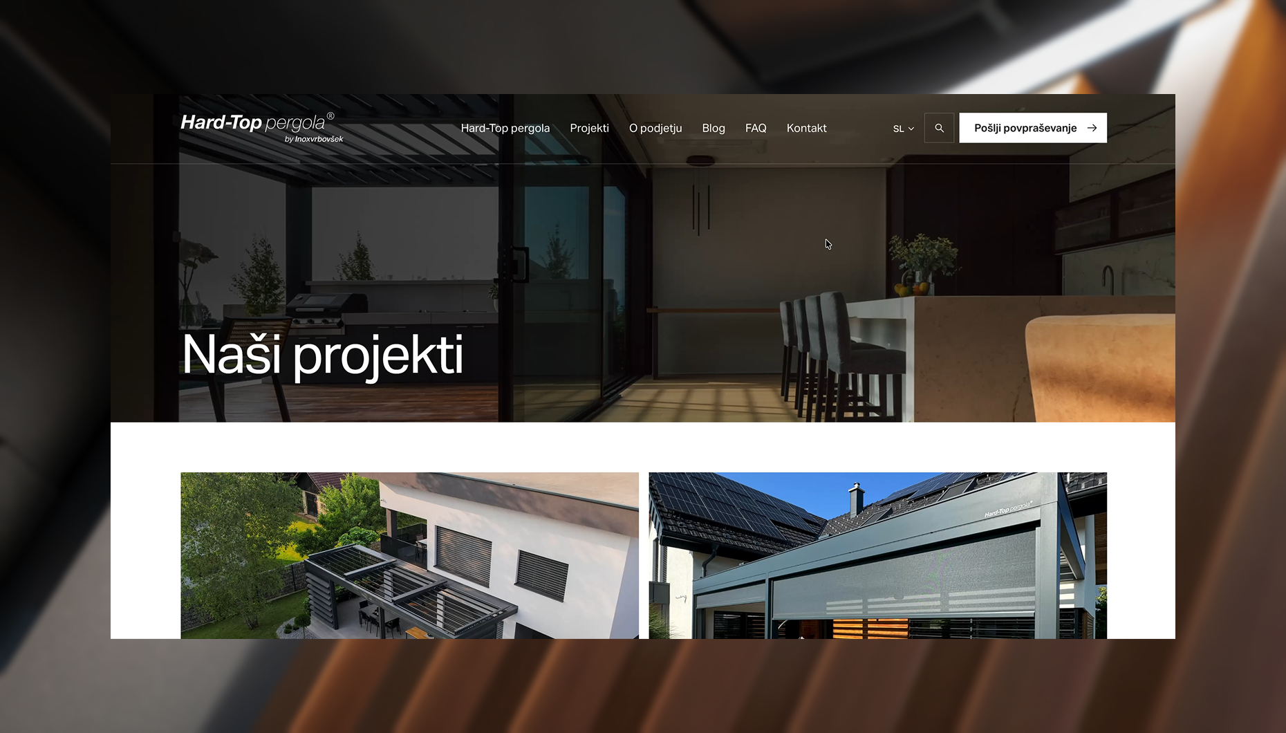 Hardtop Pergola project image 6